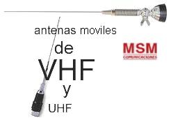 ANTENAS MOVIL VHF-UHF